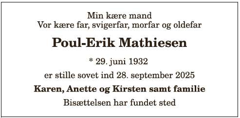 Poul Erik Mathiesen 1210386950