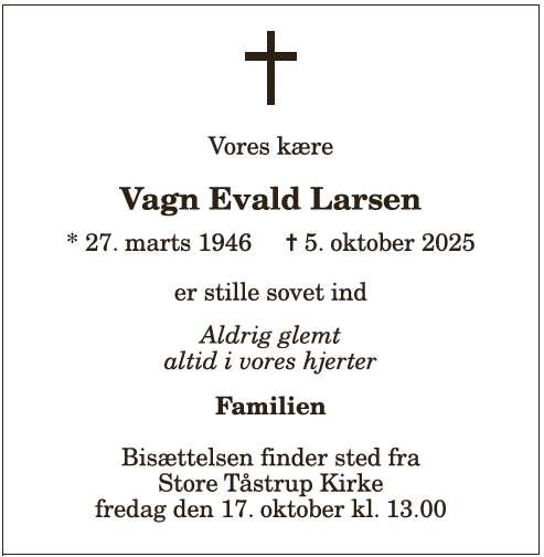Vagn Evald Larsen 1210387807