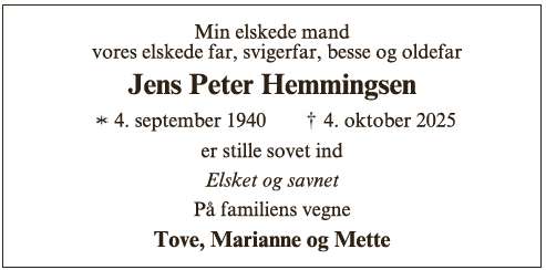 Jens Peter Hemmingsen 67481