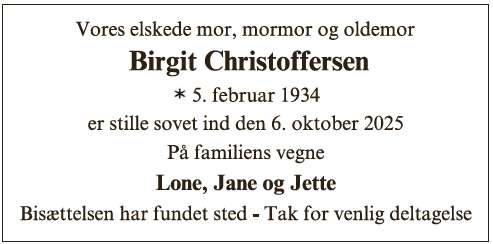 Else Birgit Christoffersen 67514