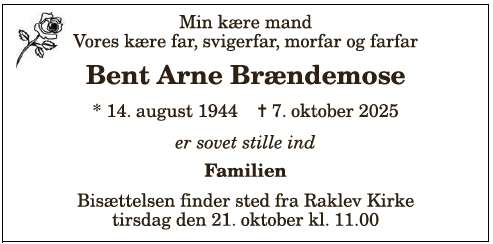 Bent Arne Brændemose 1210387847