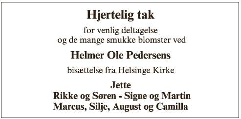 Helmer Ole Pedersen 67479