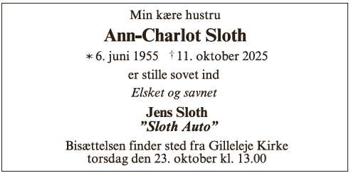 Ann-Charlot Elisabeth Sloth  67609