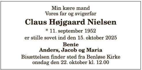 Claus Højgaard Nielsen - 1210388538