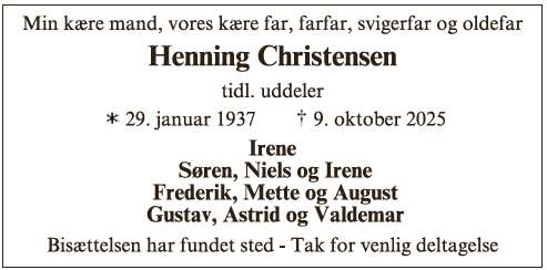 Henning Christensen  - 67669
