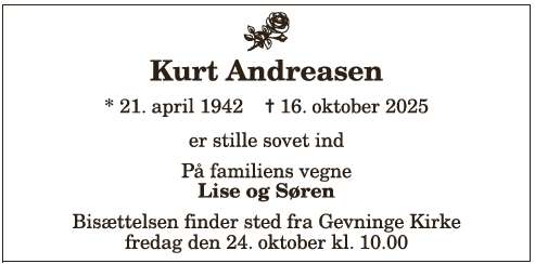 Kurt Andreasen - 1210388593
