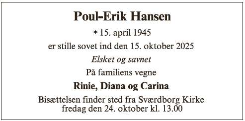 Poul-Erik Hansen  - 67820