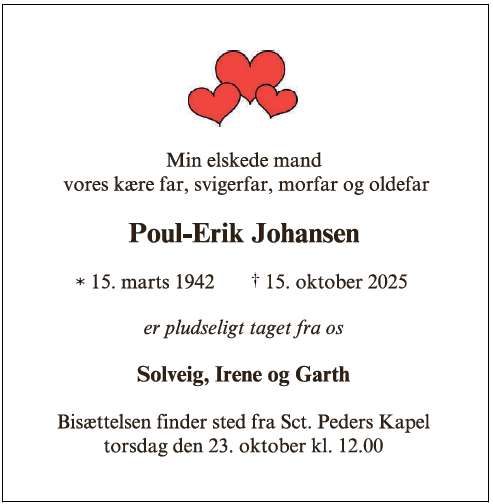 Poul-Erik Johansen  - 67790