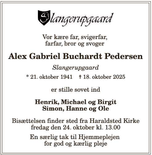 Alex Gabriel Buchardt Pedersen - 1210388