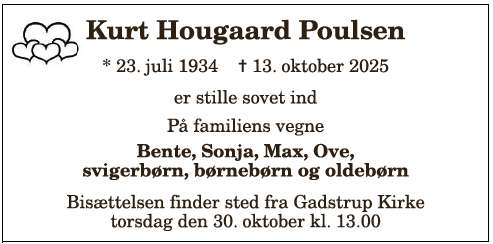 Kurt Hougaard Poulsen - 1210388221
