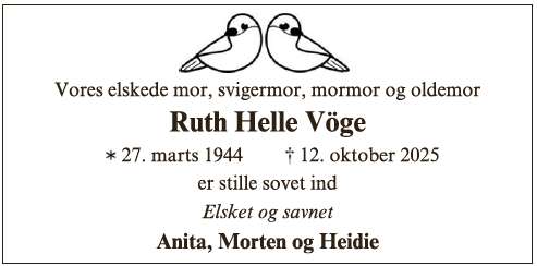 Ruth Helle Vøge - ID 67813