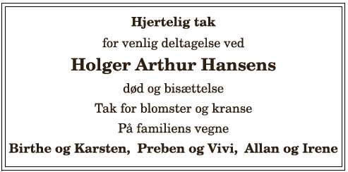 Holger Arthur Hansen/TAK - 1210387655