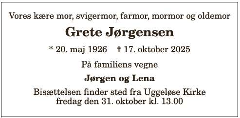 Grete Jørgensen - 1210388607