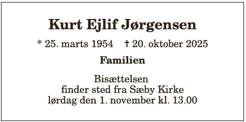 Kurt Ejlif Jørgensen - 1210388919