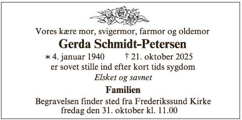 Gerda Schmidt-Petersen - ID 67958