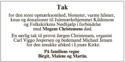 Mogens Kaj Christensen - ID 68104