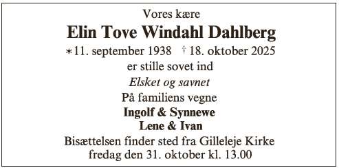 Elin Tove Windahl Dahlberg - ID 67915