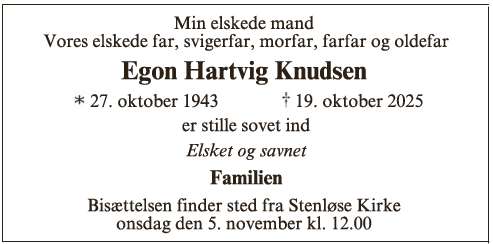 Egon Hartvig Knudsen - ID 67906