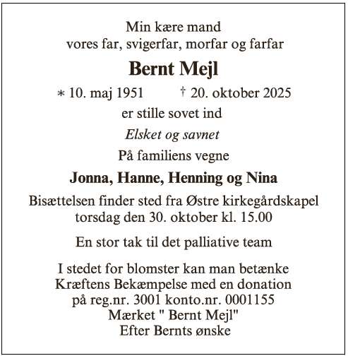 Bernt Mejl - ID 67910