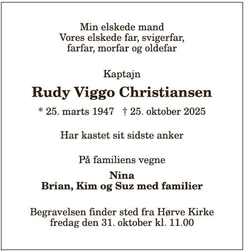 Rudy Viggo Christiansen - 1210389469