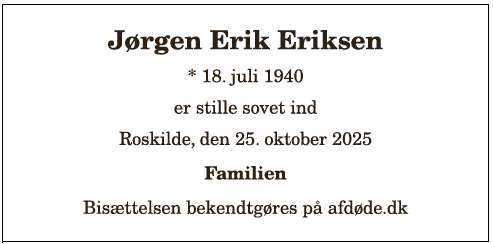 Jørgen Erik Eriksen - 1210389632