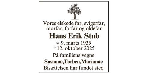 Hans Erik Stub - ID 67729