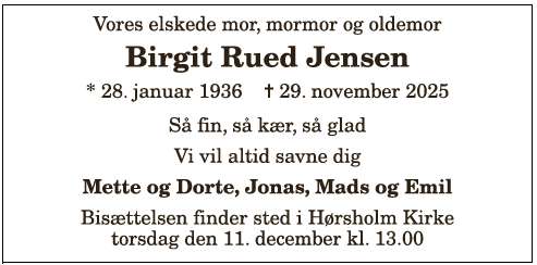 Birgit Rued Jensen/1210393343