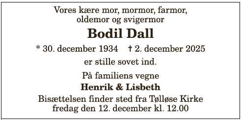 Bodil Dall - 1210393270