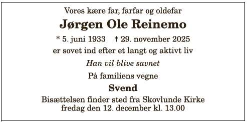 Jørgen Ole Reinemo