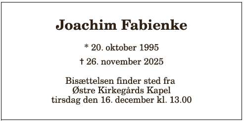 Joachim Fabienke