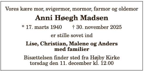 Anni Marie Madsen - 1210393591