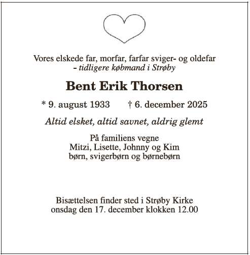 Bent Erik Thorsen - ID: 19889