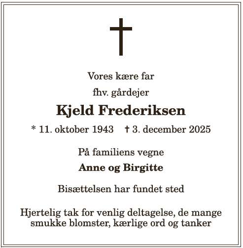 Kjeld Erik Frederiksen - 1210393609