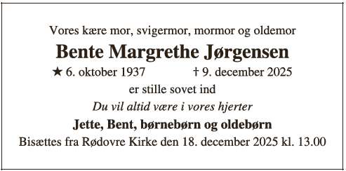 Bente Margrethe Jørgensen