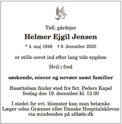 Helmer Ejgil Jensen - 1210394168
