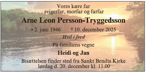 Arne Leon Persson-Tryggedsson - ID 69791
