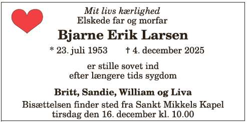 Bjarne Erik Larsen - 1210393808