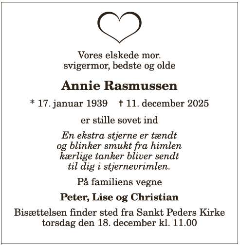 Annie Rasmussen - 1210394314