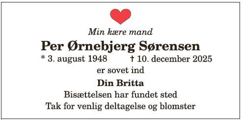 Per Ørnebjerg Sørensen - 1210394194