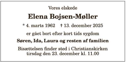 Elena Bojsen-Møller - 1210394554