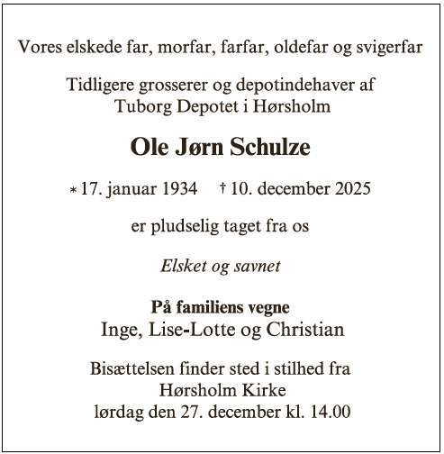 Ole Jørn Schulze - ID 69804