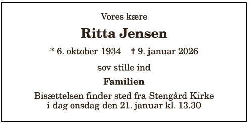 Ritta Jensen - 1210397584