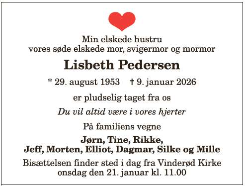 Lisbeth Britta Pedersen - 1210397345