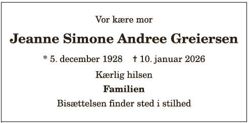 Jeanne Simone A. Greiersen - 1210397377