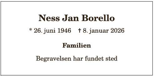 Ness Jan Borello - 1210397399