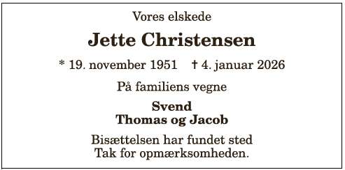 Jette Christensen