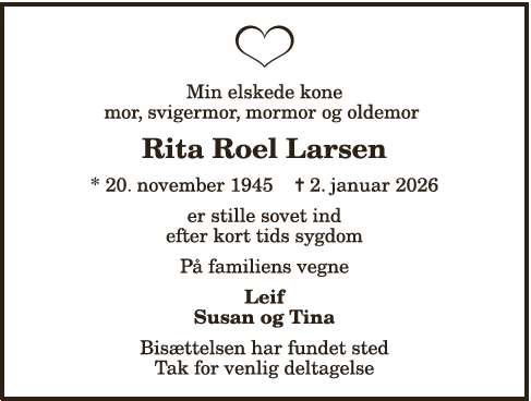 Rita Roel Larsen