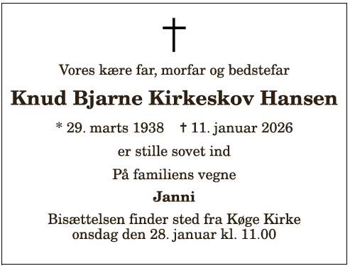Knud Bjarne K. Hansen - 1210397654