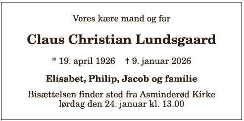 Claus Christian Lundsgaard - 1210397485