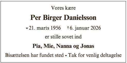 Per Birger Danielsson - ID 70802